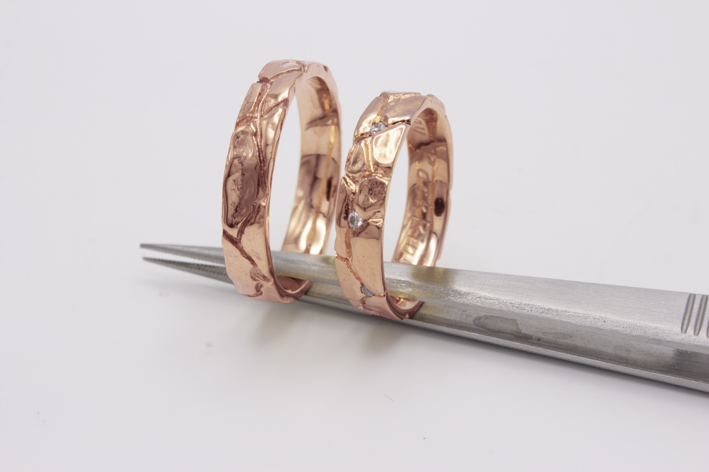 CLAY 5 DIAMANTI BIANCHI - ORO ROSA